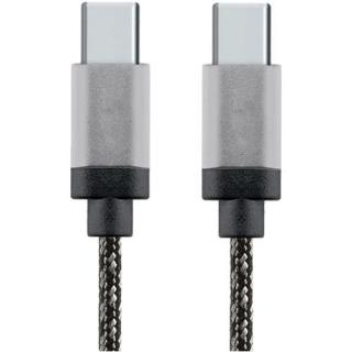 STAR Cablu Date USB Type C To USB Type C 1M Aluminiu Alb Negru GOOGLE Pixel