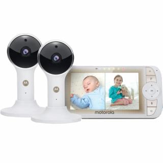 Camera Video LUX65-2 by Hubble Connected 2Buc   Baby Monitor 1080p Alb