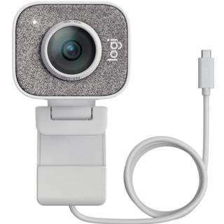 Camera Web Stream Cam Full HD USB C Alb