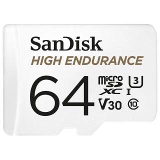 SANDISK Card Memorie High Endurance 64GB