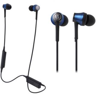 AUDIO-TECHNICA Casti Audio ATH-CKR55BT Bluetooth In-ear Earphones Albastru