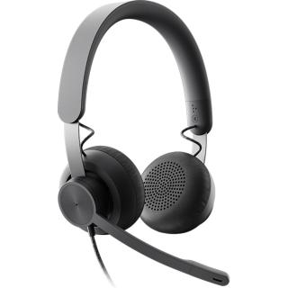 LOGITECH Casti Audio Zone Wired Headset UC Negru