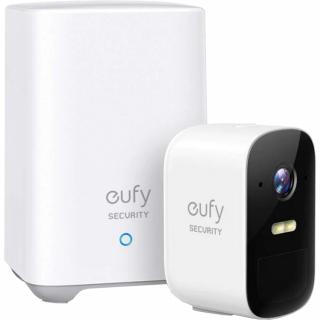 Eufy 2C Sistem Camere de Supraveghere Wireless 1-Cam Kit Wireless Alb
