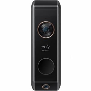 Eufy Sonerie Wireless cu Camera Video Dual 2K Battery-Powerd Negru