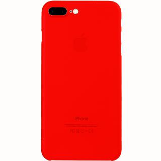 ZMEURINO Husa Capac Spate Slim Rosu Apple iPhone 7 Plus, iPhone 8 Plus