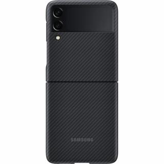 SAMSUNG Husa Capac Spate Aramid Negru Samsung Galaxy Z Flip3