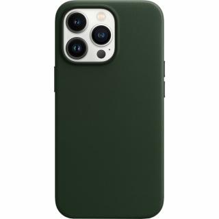 Husa Capac Spate Magnetic Liquid Silicone Verde APPLE iPhone 13 Pro