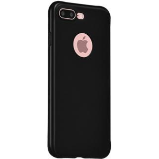 Husa Capac Spate Painted Negru Apple iPhone 7 Plus, iPhone 8 Plus