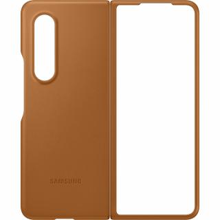 SAMSUNG Husa Capac Spate Piele Maro Samsung Galaxy Z Fold3