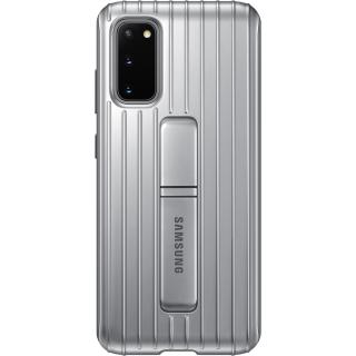 SAMSUNG Husa Capac Spate Protectiv Standing Cover Argintiu SAMSUNG Galaxy S20