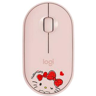 LOGITECH Mouse Wireless M350 Pebble Hello Kitty Roz