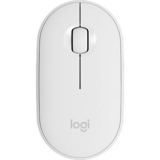 LOGITECH Mouse Wireless M350 Pebble Alb