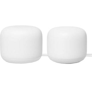 GOOGLE Router Nest Wifi and Point (2-Pack) Alb