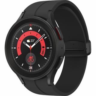 Smartwatch Galaxy Watch 5 Pro Bluetooth 45mm carcasa Titanium Black Titanium Negru