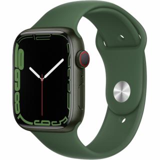 APPLE Smartwatch Watch 7 GPS 45mm Aluminiu Green Si Curea Sport Clover Verde