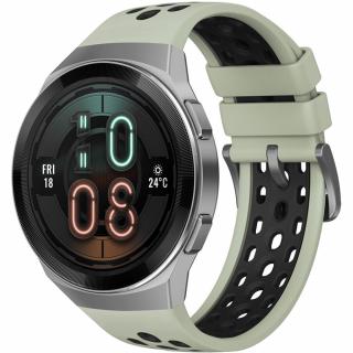 Smartwatch Watch GT 2e 46mm Otel Inoxidabil si Curea de Silicon Verde