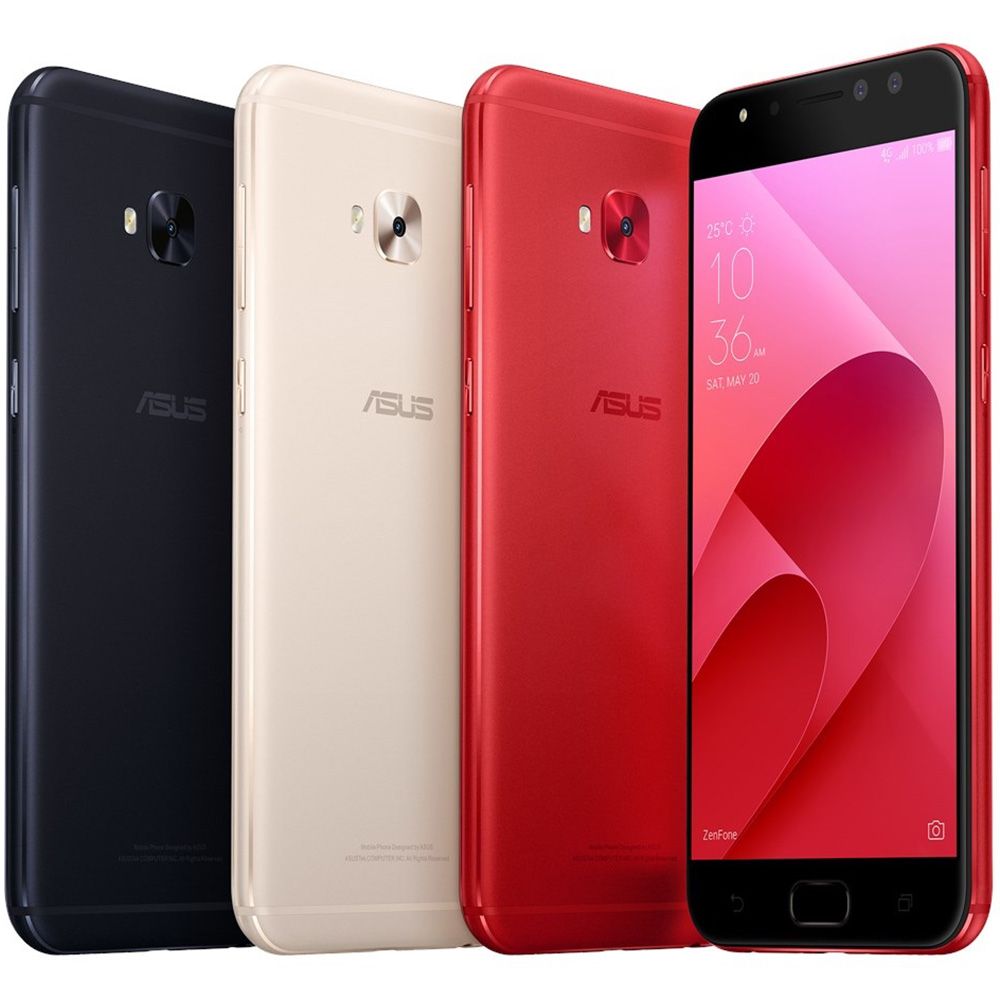 Telefoane Mobile ASUS Zenfone 4 Selfie Pro Dual Sim 64GB LTE 4G Auriu