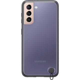SAMSUNG Husa Capac Spate Clear Protective Cover Negru SAMSUNG Galaxy S21