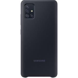 SAMSUNG Husa Capac Spate Silicon Negru SAMSUNG Galaxy A51