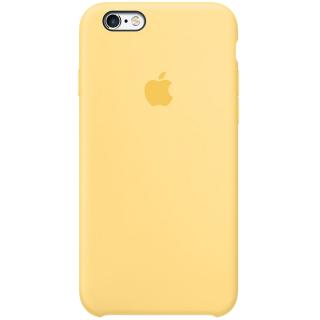 APPLE Husa Capac Spate Silicon Yellow Galben APPLE iPhone 6s Plus