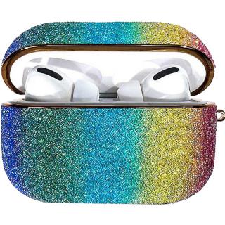 KINGXBAR Husa De Protectie Rainbow shiny glitter Pentru Airpods Pro Multicolor