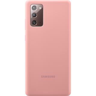 SAMSUNG Husa Capac Spate Silicon Copper Brown Roz SAMSUNG Galaxy Note 20
