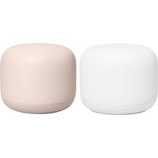 Router Nest Wifi and Point (2-Pack) Sand Crem