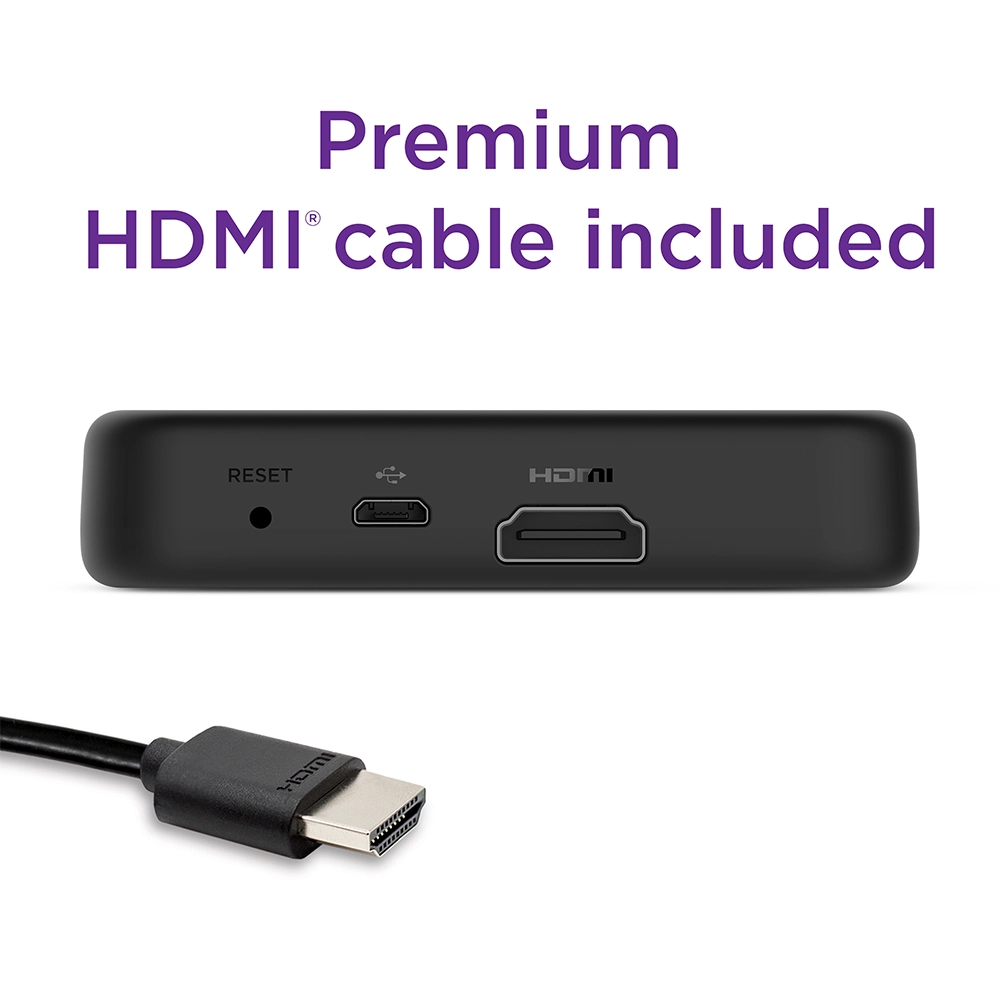 3920RW Premier 4K HD Streaming Player Walmart Exclusive Edition with Premium HDMI Cable