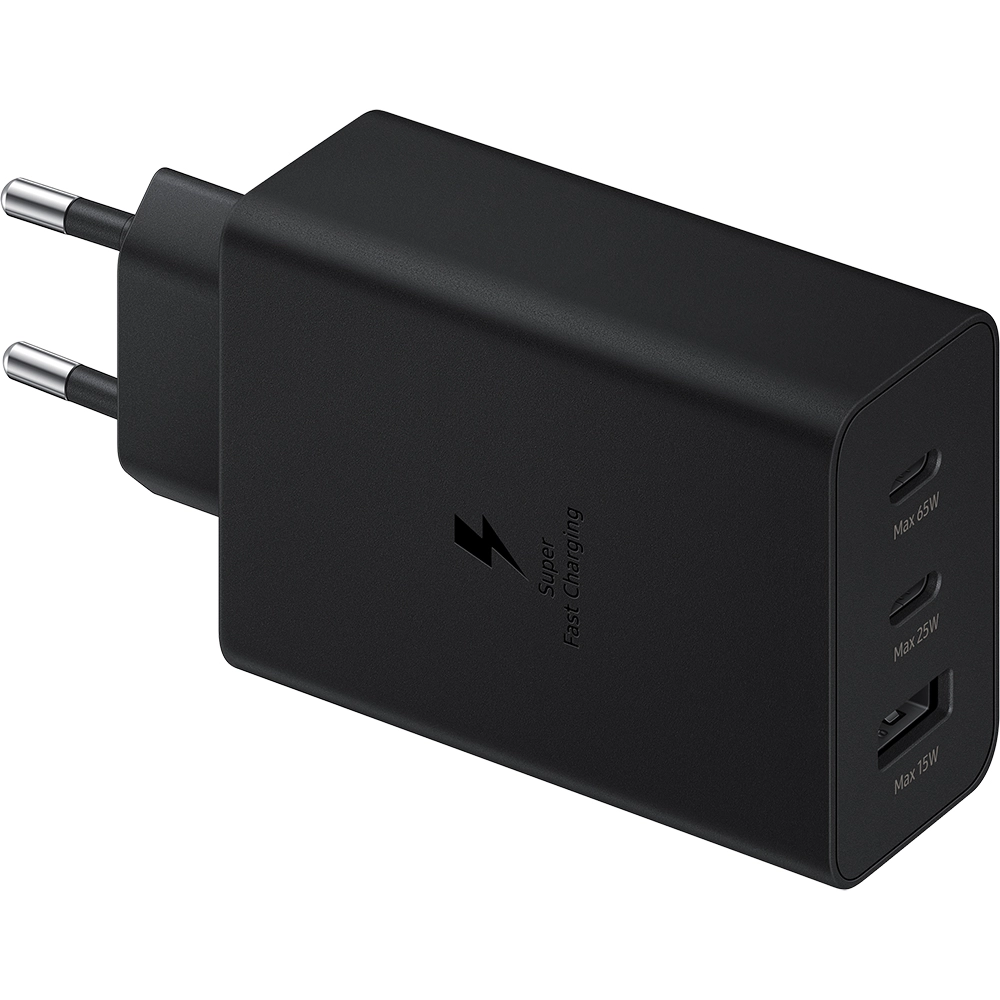 Adaptor Trio 65W Negru