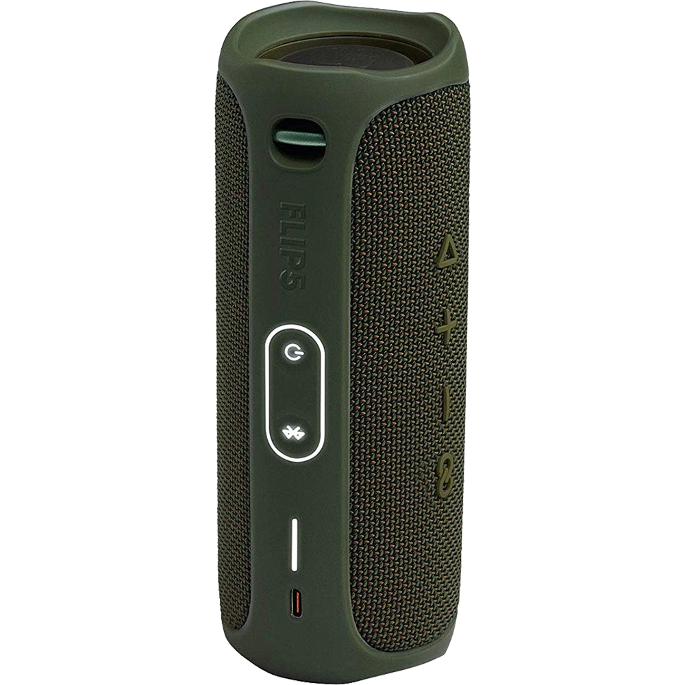 Boxa Portabila Wireless Bluetooth Flip 5, Buton Control, IPX7, Verde