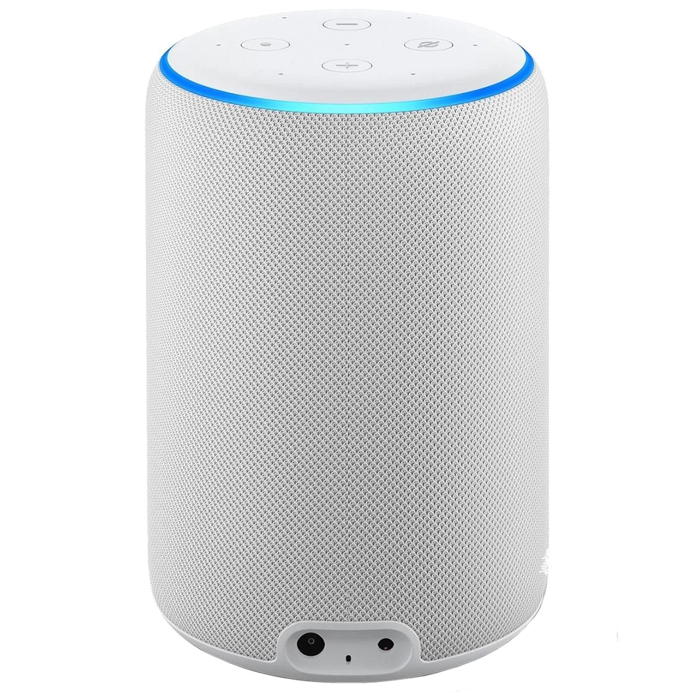 Boxa Inteligenta Echo Plus 2nd Gen, Bluetooth, Alexa, Control Voce, Panou Control, Microfon, Sunet 360, Protocol Zigbee Pentru Smart Home, Alb