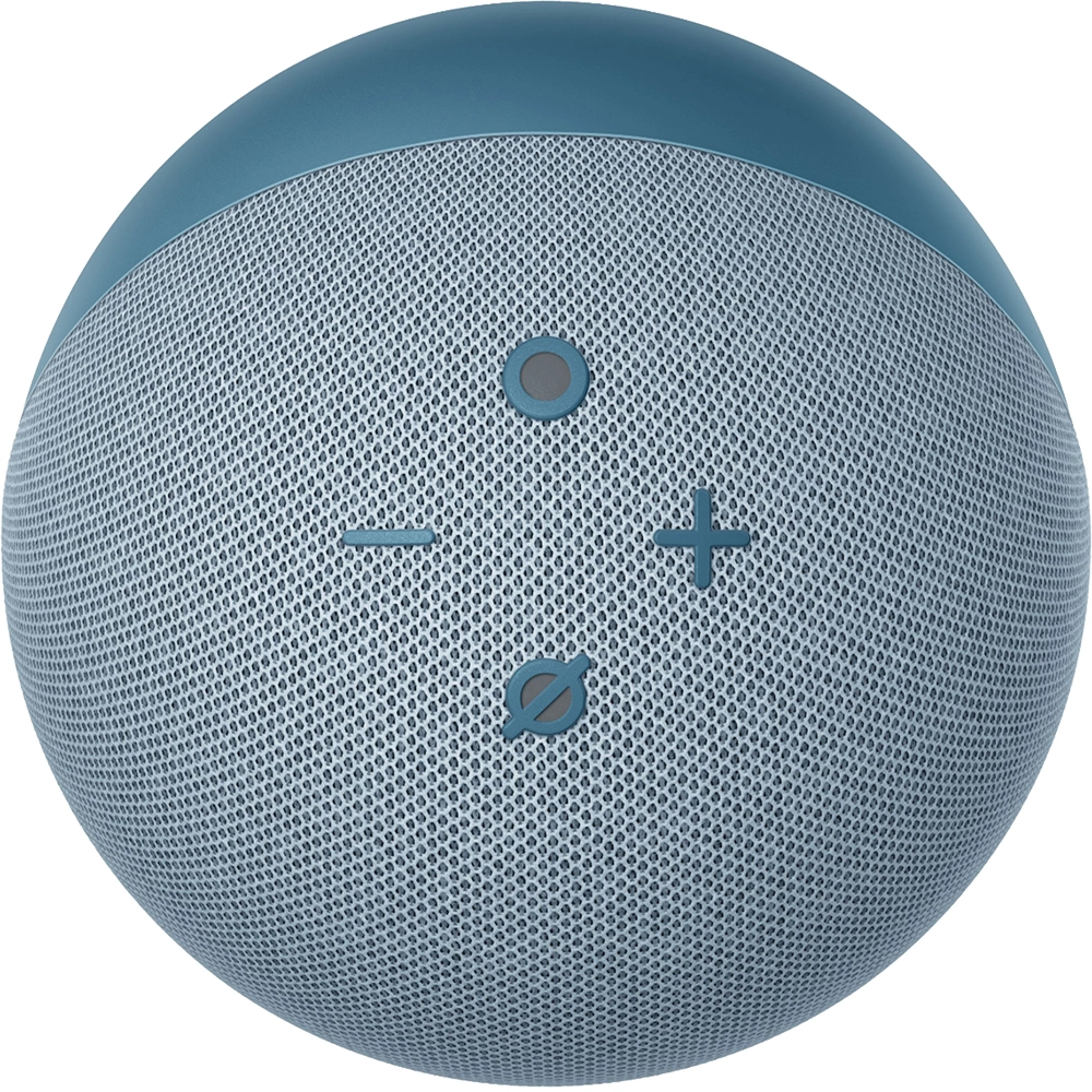 Boxa Inteligenta Echo Dot 4 Cu Ceas si Asistent Personal Alexa Twilight Blue Albastru