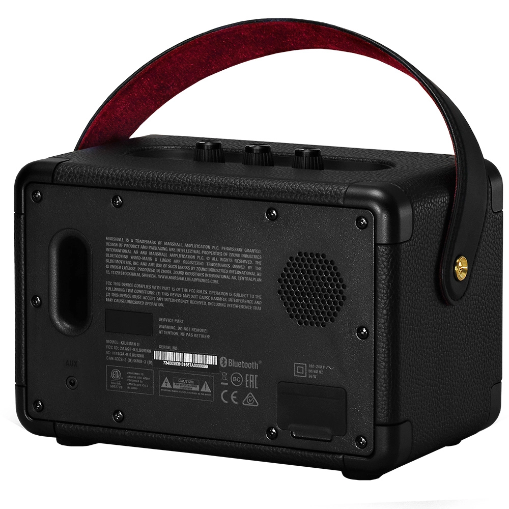 Boxa Portabila Wireless Bluetooth Killburn II, Multi-Host, Multi-Directional Sound, Panou Control, Negru