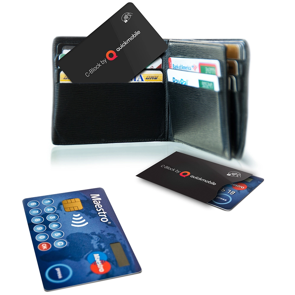 C-Block Plic Protectie Pentru Card Bancar Cu Contactless RFID