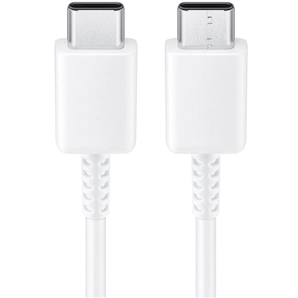 Cablu Date USB Type C la USB Type C, 1.0 m, Max. 3A, Alb
