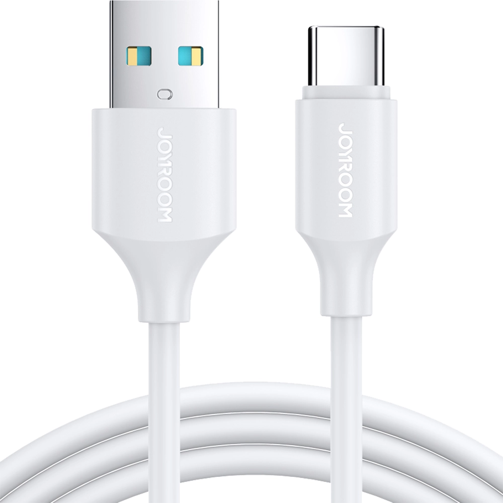 Cablu de incarcare rapid, de la USB-A catre USB-C , cu lungime de 1m si putere incarcare 3A, culoare alb
