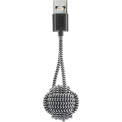 Cablu Date Zebra Breloc USB Lightning