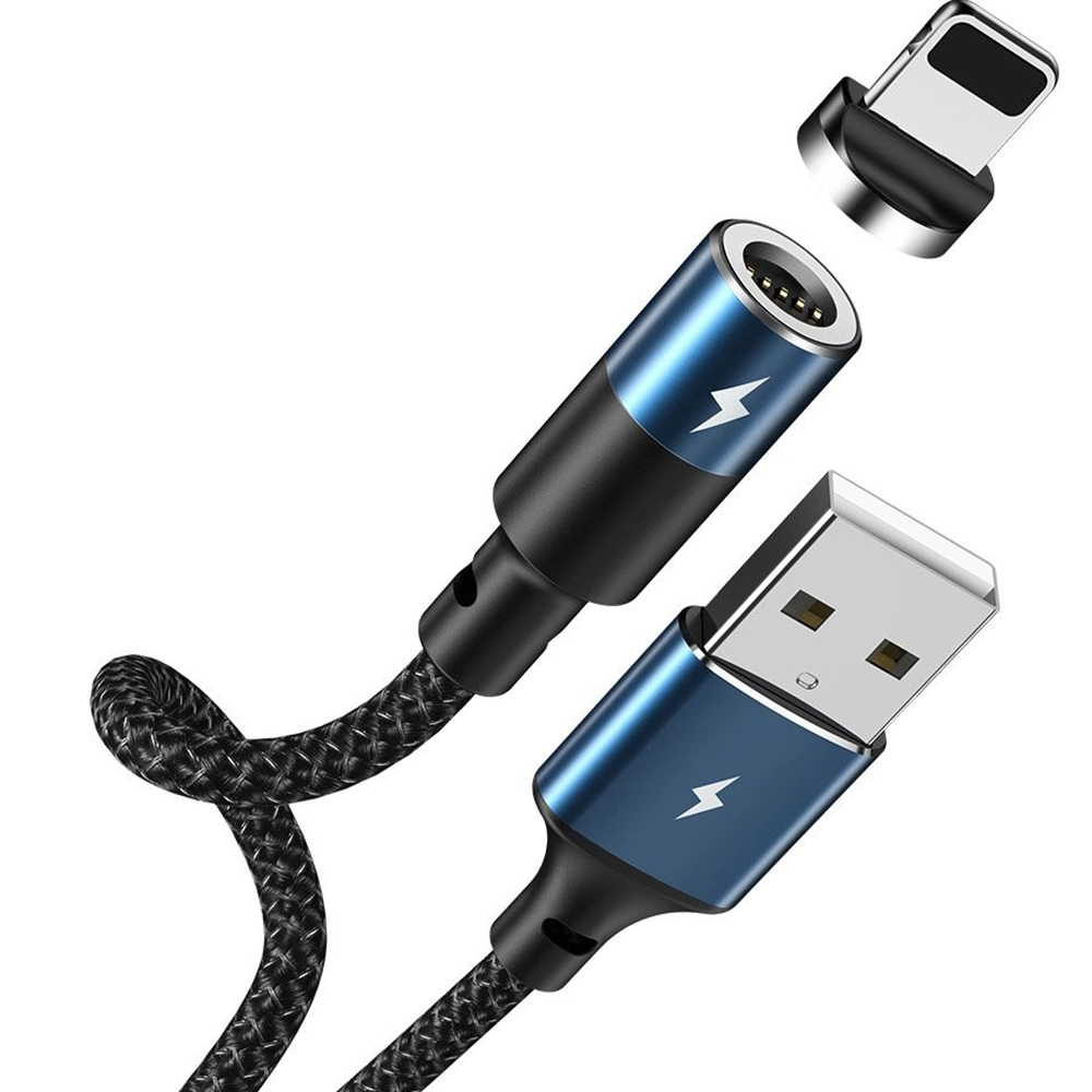 Cablu date Zigie Magnetic USB For Lightning 3A 1.2m