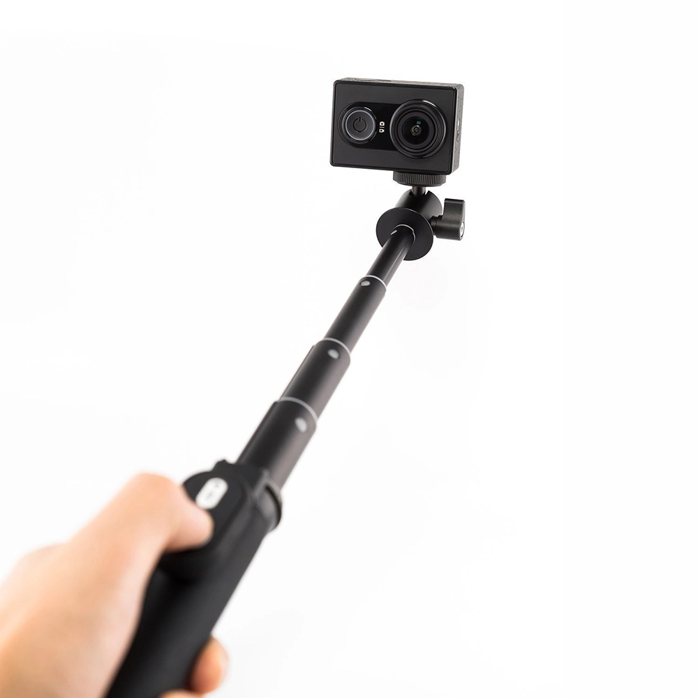 Camera Sport &  Outdoor YI Action + Selfie Stick Versiunea Bluetooth  Negru