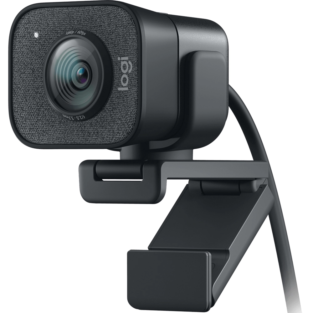 Camera Web Stream Cam Full HD USB C Negru
