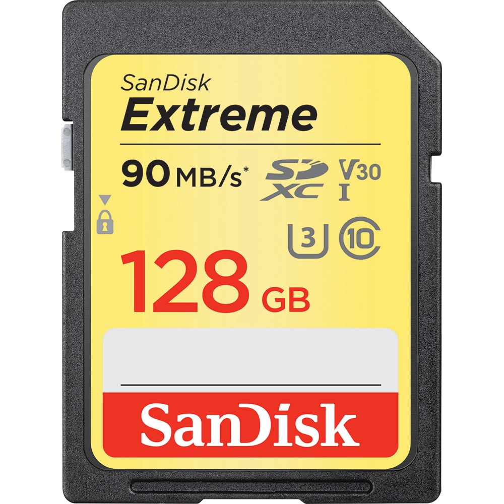 Card Memorie  Extreme SDXC Card 128GB V30 UHS-I U3