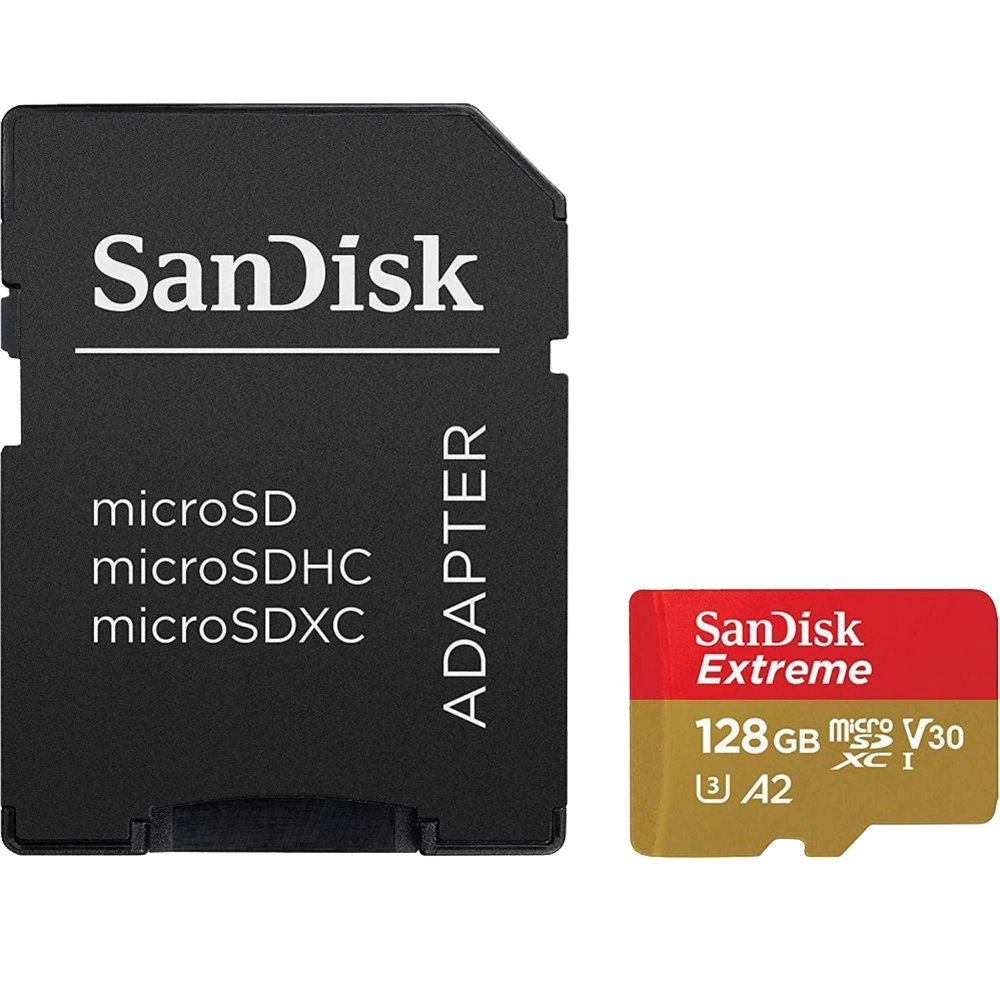 Card Memorie MicroSDXC Extreme 128GB + Adaptor