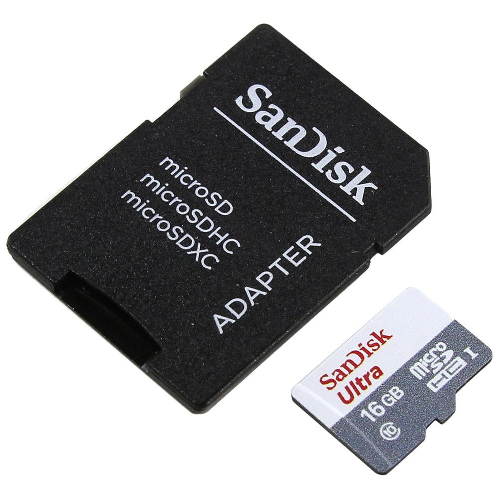 Card Memorie Ultra Android Micro SDHC 16GB + Adaptor