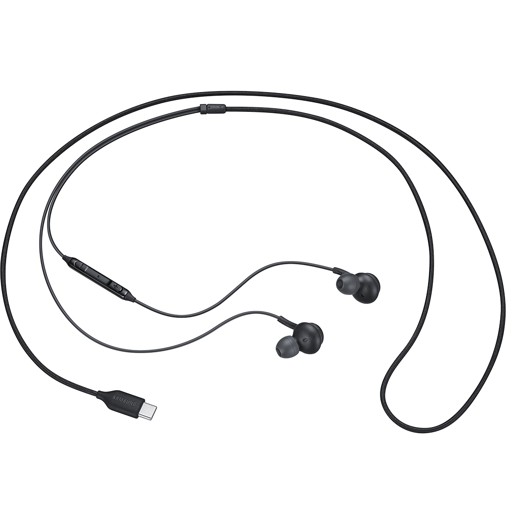 Casti Audio By AKG In Ear, Microfon, Buton Control, Conector USB Type-C, Bulk (Fara Ambalaj), Negru