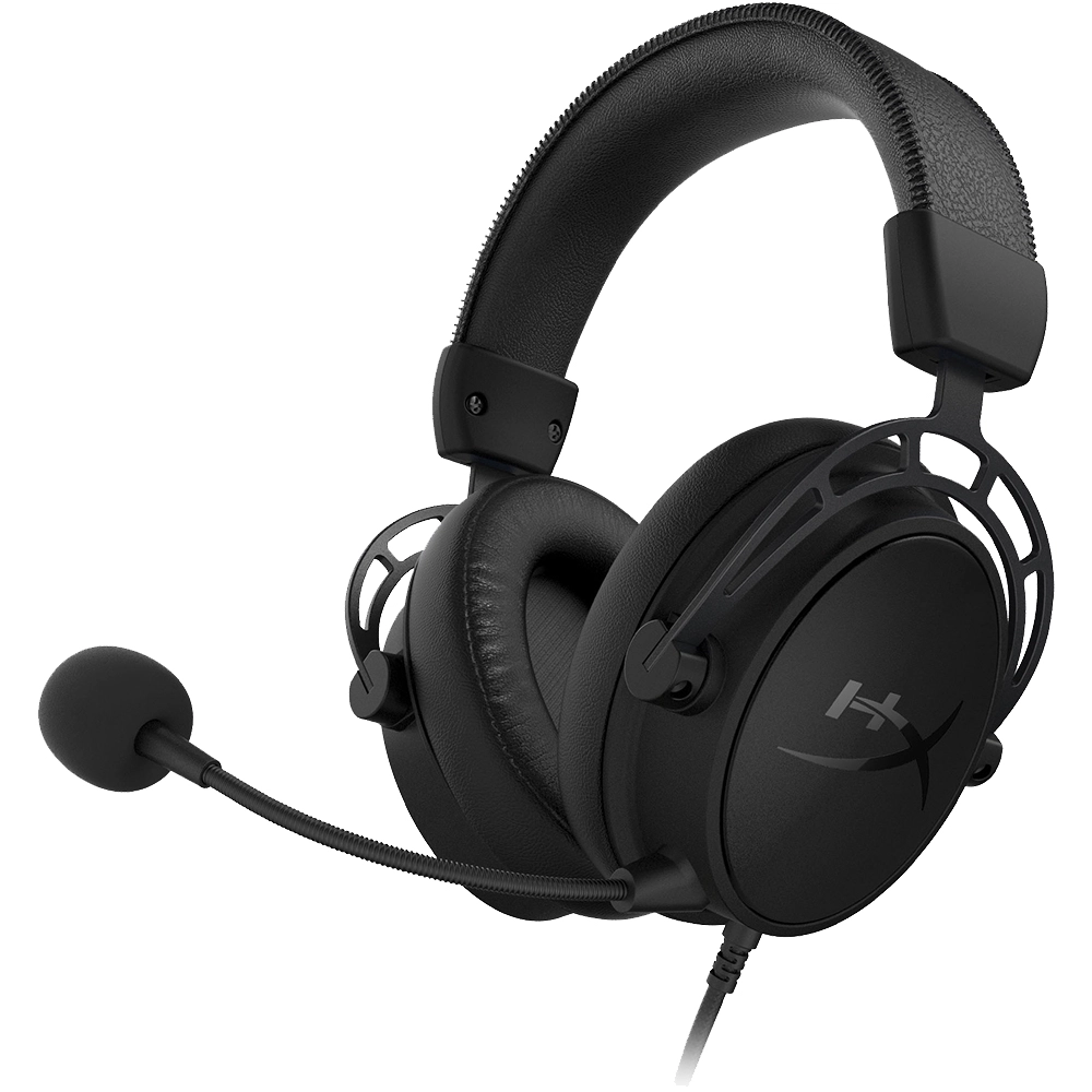 Casti Audio Cloud Alpha S Gaming Over Ear Headset, Microfon, USB Audio Control, Mufa Jack 3,5 mm, Negru