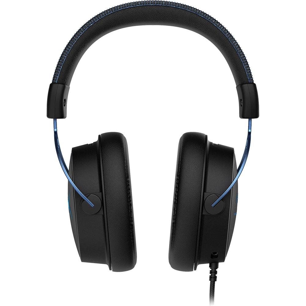 Casti Audio Over Ear Cloud Alpha S Gaming, Sunet 7.1, Microfon Reglabil, ANC, HX-HSCAS-BL/WW,  Negru Albastru