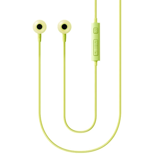 Casti Audio Cu Fir In Ear, Microfon, Buton Control, Mufa Jack 3,5 mm, Verde
