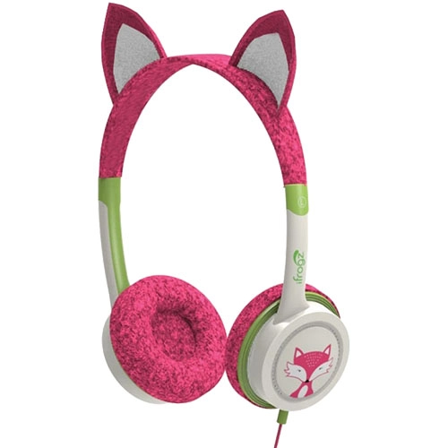 Casti Audio On Ear Little Rockers Kitten Roz