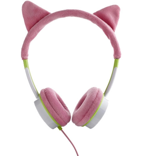 Casti Audio On Ear Little Rockers Kitten Roz