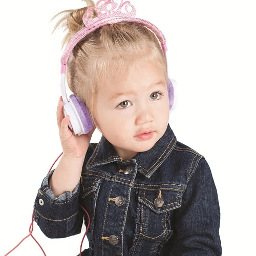 Casti Audio On Ear Little Rockers Costume Princess Tiara Roz